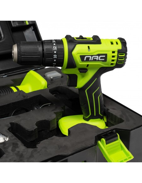 ZESTAW WKRĘTARKA I SZLIFIERKA KĄTOWA 20V NAC SMART NS-SET2-20V 5905842533387 8