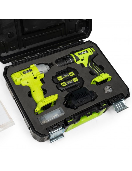 ZESTAW WKRĘTARKA I ZAKRĘTARKA UDAROWA 20V NAC SMART NS-SET1-20V 5905842533370 4