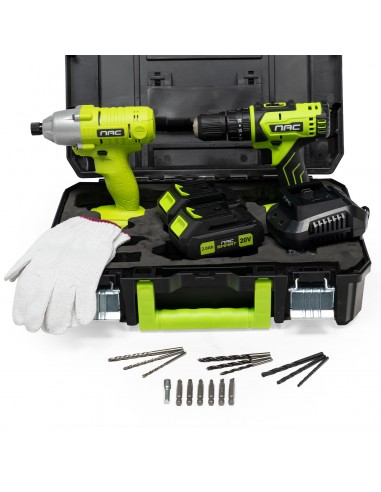 ZESTAW WKRĘTARKA I ZAKRĘTARKA UDAROWA 20V NAC SMART NS-SET1-20V 5905842533370 7