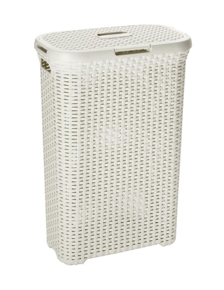 Kremowy kosz na pranie Curver Rattan Style, 40 l 3253920709004 7