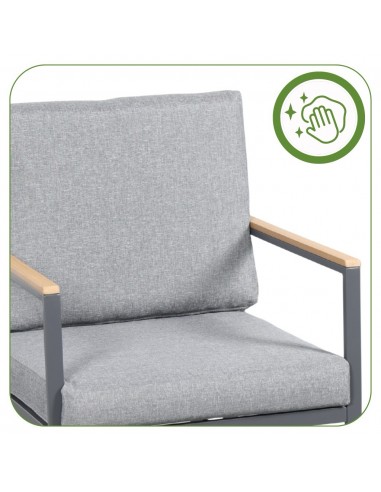 Nowoczesny zestaw mebli ogrodowych dla 4 osób Noto Meven  6