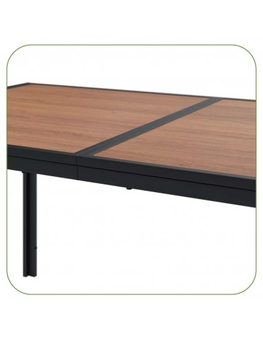 Zestaw grafitowych mebli do ogrodu: stół obiadowy + 6x krzesło Murcja Meven  9