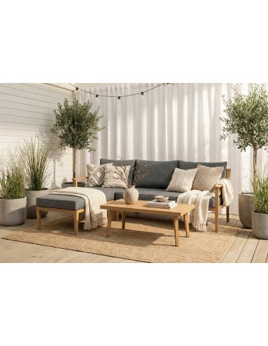 Skandynawskie meble do ogrodu, na taras: narożnik + stolik kawowy Ankona Meven  14
