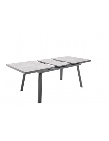 Aluminiowy stół rozkładany do ogrodu grafitowy 150/190cm Grenada Meven  11