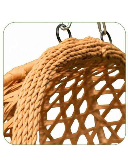 Naturalny fotel wiszący Aura Meven  6