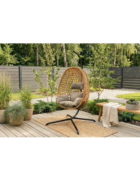 Naturalny fotel wiszący Aura Meven  11