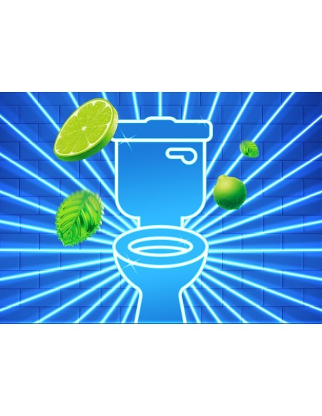 Miętowe krążki żelowe do toalety Duck Fresh Discs Mint Mission 36 ml  3