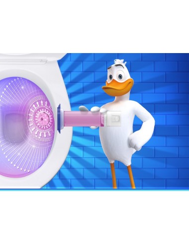 Żelowy krążek do toalety Duck Fresh Discs Hibiscus Hyperspace 36 ml  3