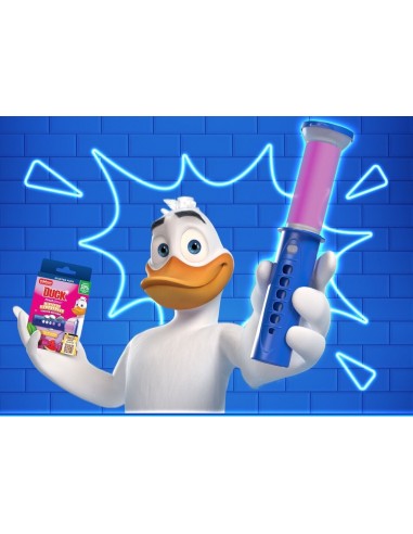 Żelowy krążek do toalety Duck Fresh Discs Hibiscus Hyperspace 36 ml  2