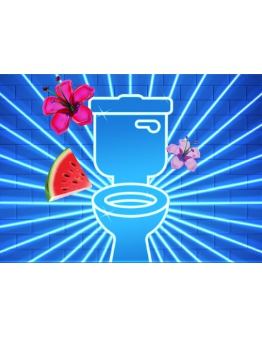 Żelowy krążek do toalety Duck Fresh Discs Hibiscus Hyperspace 36 ml  5