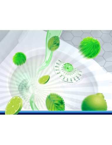 Podwójny zapas żelowych krążków do toalet Duck Fresh Discs Mint Mission  4