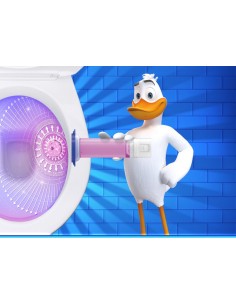 Podwójny zapas żelowych krążków do WC Duck Fresh Discs Hibiscus Hyperspace  2