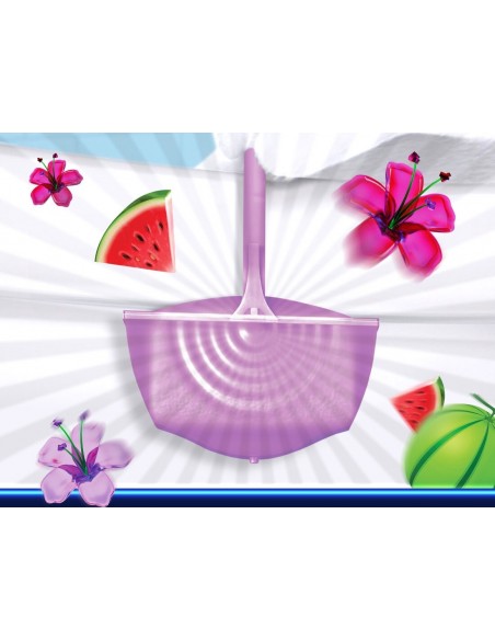 Podwójna zawieszka do toalet Duck Aqua Purple 4in1 Hibiscus Hyperspace  3