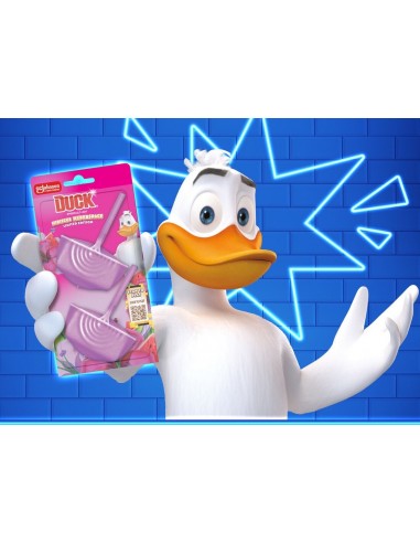 Podwójna zawieszka do toalet Duck Aqua Purple 4in1 Hibiscus Hyperspace  2