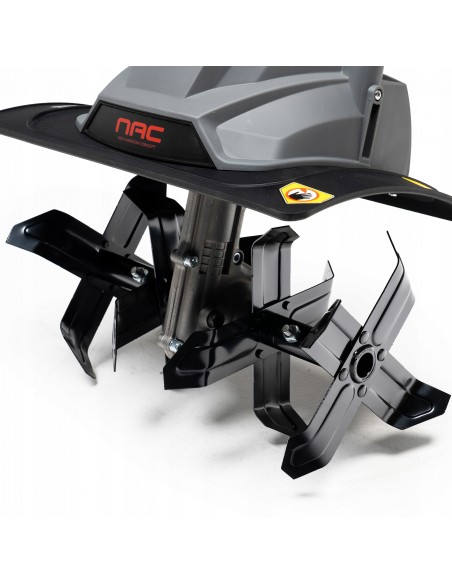 Lekka glebogryzarka elektryczna NAC TIE105-W 1050W 36 cm, głębokość 22 cm  2