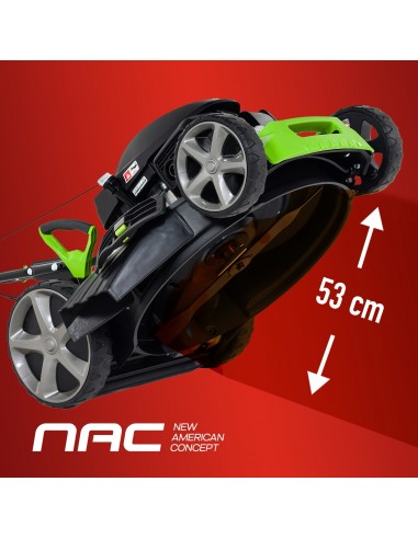 Kosiarka spalinowa z koszem NAC 202 cm³ kosz 60 l, szer. koszenia 53 cm LS53-G200-HSD-TX + Robot za 1 zł 5902490742475 8