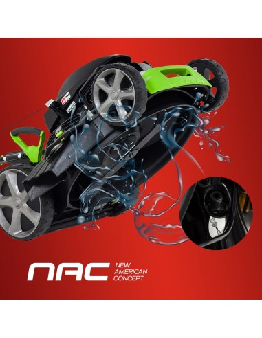 Kosiarka spalinowa z koszem NAC 202 cm³ kosz 60 l, szer. koszenia 53 cm LS53-G200-HSD-TX + Robot za 1 zł 5902490742475 11