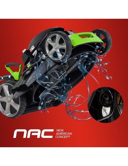 Kosiarka spalinowa z koszem NAC 202 cm³ kosz 60 l, szer. koszenia 53 cm LS53-G200-HSD-TX + Robot za 1 zł 5902490742475 11