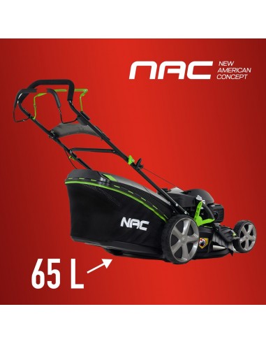 Kosiarka spalinowa z koszem NAC 202 cm³ kosz 60 l, szer. koszenia 53 cm LS53-G200-HSD-TX + Robot za 1 zł 5902490742475 16