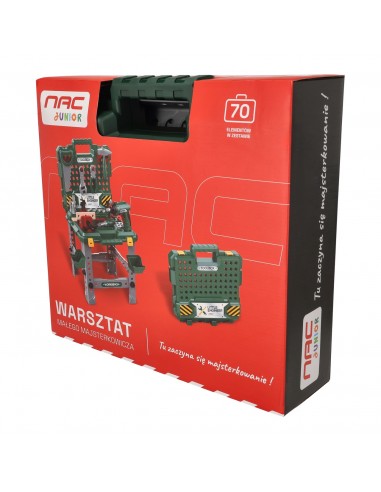 Zabawkowy warsztat małego majsterkowicza NAC Junior ZB-DIY-TAB-0001  6