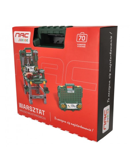 Zabawkowy warsztat małego majsterkowicza NAC Junior ZB-DIY-TAB-0001  6