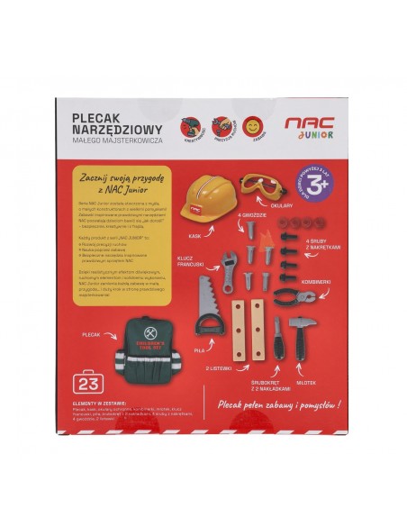 Plecak narzędziowy NAC Junior ZB-DIY-TS-0002  9