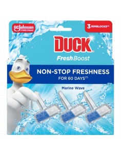 Odświeżająca zawieszka do toalet Duck Fresh Boost Marine Wave 3x 16 g 