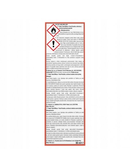 Pachnące patyczki Glade Reed Diffuser Peach Paradise 50 ml  2