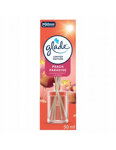 Pachnące patyczki Glade Reed Diffuser Peach Paradise 50 ml 