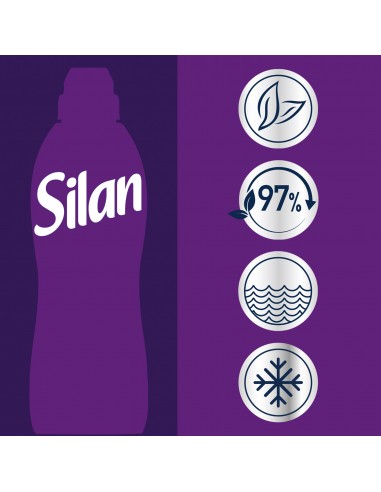 Intensywny płyn do płukania tkanin Silan Aromatherapy Dreamy Lotus 1364 ml, 62 prania 9000101582604 2