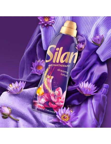 Intensywny płyn do płukania tkanin Silan Aromatherapy Dreamy Lotus 1364 ml, 62 prania 9000101582604 3