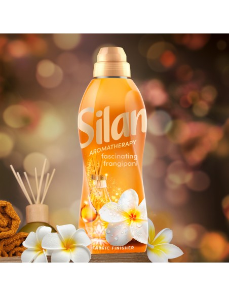 Cytrusowy koncentrat do płukania tkanin Silan Aromatherapy Fascinating Frangipani 1364 ml, 62 prania 9000101582642 5