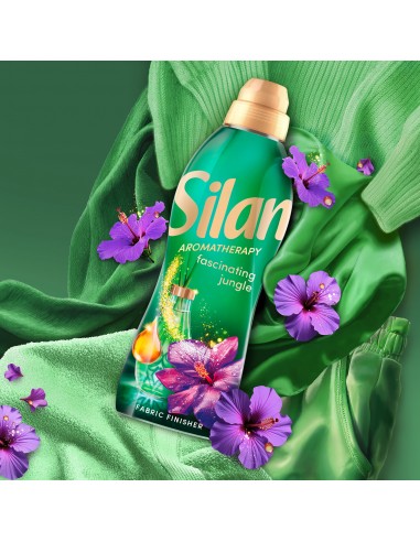 Zmiękczający płyn do tkanin Silan Aromatherapy Fascinating Jungle 1364ml 62 prania 9000101583069 3