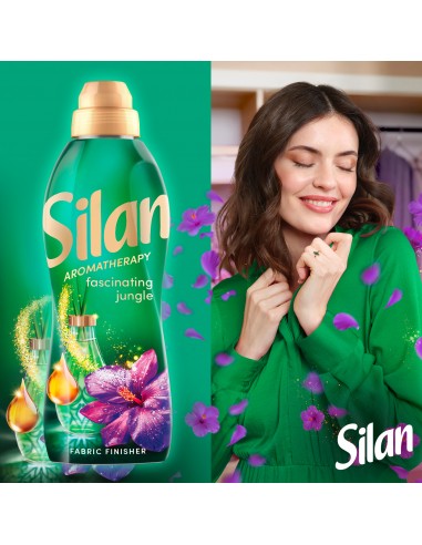 Zmiękczający płyn do tkanin Silan Aromatherapy Fascinating Jungle 1364ml 62 prania 9000101583069 6