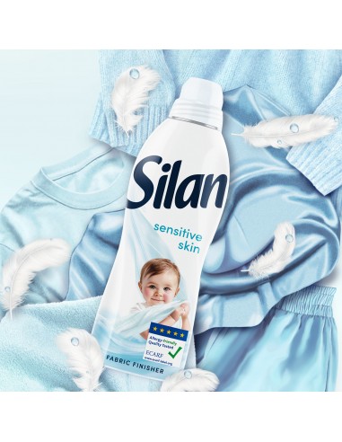 Hipoalergiczny płyn do płukania tkanin Silan Sensitive 1,672L 9000101590272 4