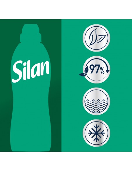 Zmiękczający płyn do płukania tkanin Silan Aromatherapy Fascinating Jungle 3x1364 ml 186 prań 9000101583069 3