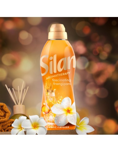 3x Zmiękczający koncentrat do płukania Silan Aromatherapy Fascinating Frangipani 3x 1364 ml 186 prań 9000101582642 5