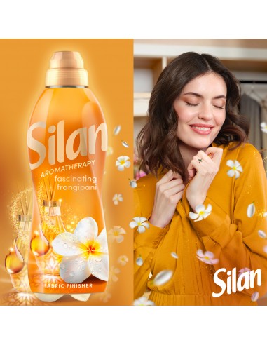 3x Zmiękczający koncentrat do płukania Silan Aromatherapy Fascinating Frangipani 3x 1364 ml 186 prań 9000101582642 6