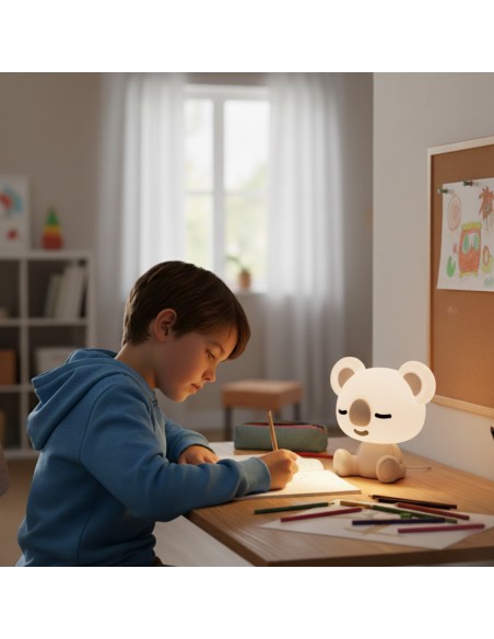 Bezprzewodowa lampka nocna dla dzieci RGB Koala  5
