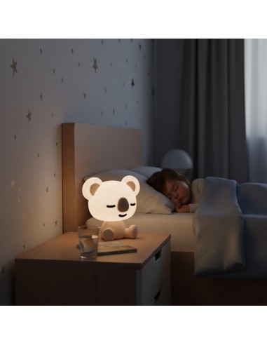 Bezprzewodowa lampka nocna dla dzieci RGB Koala  6