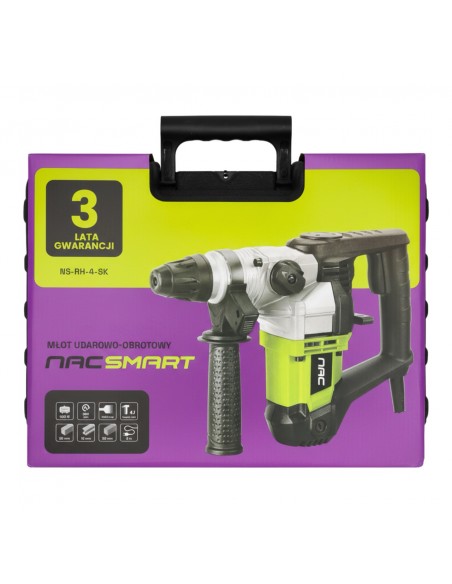 Młot udarowo-obrotowy NAC NS-RH-4-SK 900W 4J  2