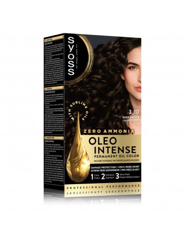 Farba do włosów głęboki brąz bez amoniaku Syoss 9000100840743 2