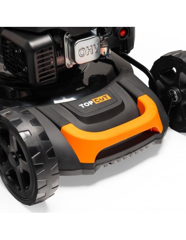 Mocna kosiarka spalinowa z napędem i silnikiem Loncin 196cc TOP CUT TC-LS-51-196L  9