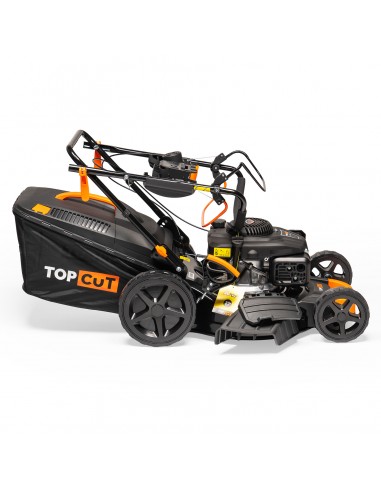 Mocna kosiarka spalinowa z napędem i silnikiem Loncin 196cc TOP CUT TC-LS-51-196L  6