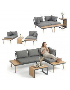 Modułowe meble ogrodowe 3w1 Palma Meven 5905842533813