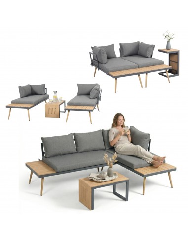 Modułowe meble ogrodowe 3w1 Palma Meven 5905842533813