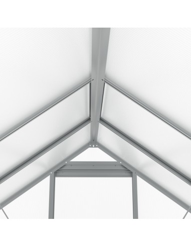 Szklarnia ogrodowa z poliwęglanu z oknami dachowymi 302 cm x 183 cm 5,24 m2  7