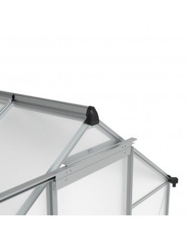 Szklarnia ogrodowa z poliwęglanu z oknami dachowymi 302 cm x 183 cm 5,24 m2  11