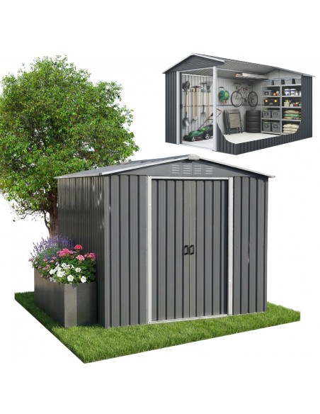Ogrodowy domek narzędziowy 215 x 300 x 184 cm 6,45 m2 