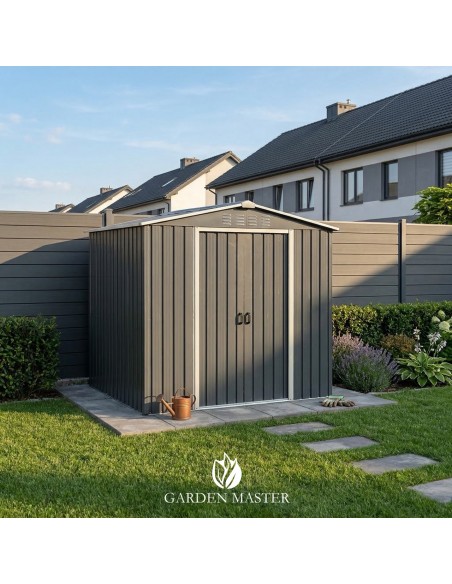 Ogrodowy domek narzędziowy 215 x 300 x 184 cm 6,45 m2  3